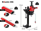 BAUMR-AG 2000W 160mm Handheld Core Drill w/Stand,63mm & 127mm Drill Bit Combo, for Concrete Coring V219-DRLCREBM16H-63
