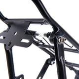 Bike Rear Rack Aluminum, Bike Carrier Rack with Quick Release Road Bicycle Rear Rack, Easy to V1366-AZ2-W-23421