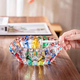 Kristallen ashtray - Cigarette ashtray holder - Office decoration for home/office - Antique V1259-DP01-BO-549