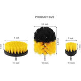 20-Piece set Ultimate Car Detailing Kit - Drill Brush & Polishing Pad Set for Car Interior, Wheels, V888-ELOSUNG34340