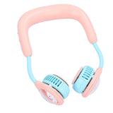 Children Hanging Neck Fan Mini Portable Electric Fan USB Charging for Home Outdoor SportsPink V1294-YM0901-3113210088912
