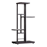 4-Tier Display Shelf Flower Pots Rack Plant Stand Potting Ladder Planter Stand Heavy Duty Storage V1294-YM0901-H41208DG