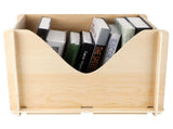 Unfinished Wooden Box Storage Organizer Container for DIY Craft Collectibles Arts Home Decor V1294-YM0901-3117200182311