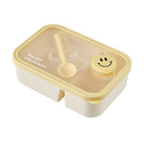 Food Grade Silicone Bento Box, Leak Proof, BPA Free, Oven & Dishwasher safe Yellow, green, and V1192-AZ-W-16007