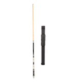 57" 2-Piece Maple Wood Billiard Pool Cue Sticks 19oz with Free Carry Bag for Smooth Control and V63-957601