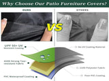 Round Cover - Waterproof - Large Round Garden Table Cover - Windproof - Anti-UV - Tough - Oxford V1188-MS101-03139-1