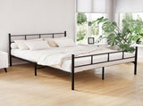 Artiss Bed Frame Double Metal Bed Frame SOL MBED-C-SOL-D-BK