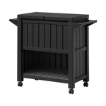 Gardeon Outdoor Storage Cabinet Box 80L Ice Bucket Cooler Rolling Serving Cart Kitchen Trolley ODF-COOLER-PP-BK