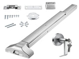 Push Door Locks, Stainless Steel Panics for Exit Doors, with Exterior Lever and 3 Keys, Push V952-FZL31YCBXG0013KC1V0