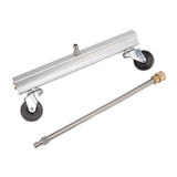 Undercarriage Cleaner Professional Under Car Water Broom with 4 Nozzles for Car Patio Courtyard V1294-YM0626-3111220319411