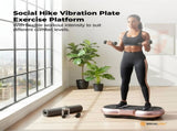 Social Hike 68cm Vibration Plate Machine Full Body Workout Platform Rose V238-SUPDZ-48199014534
