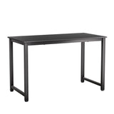 Artiss Computer Desk Home Office Study Table Black 120CM MET-DESK-120-BK