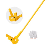 Pallet Buster, 104 cm Handle, 907 kg Weight Capacity, Q235 Carbon Steel, Heavy Duty Deck Wrecker V952-QGWWW4INCH00V293IV0