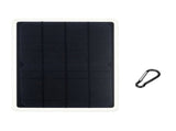 Solar Charger Panel 20W DC 5V Solar Panel Monocrystalline Solar Charger with Output USB & Type-C V1369-AZ3-W-16045