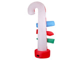 Jingle Jollys Christmas Inflatable Candy Pole 2.4M Illuminated Decorations XMAS-INF-CANDY-8FT
