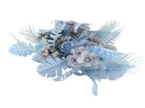 Artificial Wedding Floral Swag Simulation Decorative Wedding Background Hanging Flower Blue V1294-YM0901-241010HL02-4