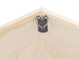 Hexagonal Bee House Wooden Bee Box Home Hotel Attract Peaceful Bee Pollinators Enhance Garden V1294-YM0901-3111240205411