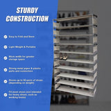 50 Pairs 10 Tiers Shoe Rack V63-820163