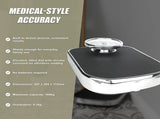 Medical Style Bathroom Scales Large Analogue Dial Heavy Duty Mechanical Scale for Home Use V63-953541