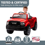 Dodge RAM Electric Ride On Car in Red CAR-DDR-9911-RD