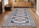 Artiss 80 x 300 cm Washable Runner Area Rug No Hard Glue Quilt-Like Soft for Home Decor, 0.5cm FLR-4857-80X300-BL
