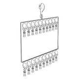 Stainless Steel Sock Drying Rack for Towels Cloth Diapers Bras Baby Clothes Underwear Hat Gloves 2 V1294-YM0703-3117230007411