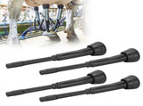 4PCS 00U Milking Machine Liners Black Rubber Teat Cup Liners Accessories for Goat Milker V1294-YM0718-3111200285611