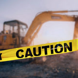 Caution Tape, 2 Pack Yellow Caution Tape Roll, 3 Inch x 1000 Feet, Warning Safety Tape with Bold V1369-AZ3-W-02812