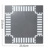 City Road Baseplate Block For Kids Diy Building V1142-LP1005007010352512