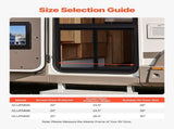 RV Screen Door Protector, 673.1 x 508 mm Door Grille, Easy to Install and Disassemble, Reinforced V952-KKSFCPMMLCH2H1WLXV0