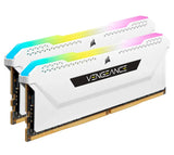 Corsair Vengeance RGB PRO SL 32GB DDR4 3600Mhz C18 White Heatspreader Desktop Gaming Memory V1202-V2-MECMD4VRGBP2X16G36HW
