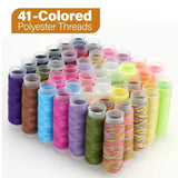 229-Piece Chili Edition Sewing Kit 41 Color Threads Full Accessories Portable Case Perfect V1232-FRGJB001