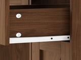 Levede Dressing Table LED Makeup Mirror Stool Set Vanity Desk Cabinet 3 Drawers VM1033-BR-AU