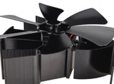 Stove Fan 6 Blade Mini Fireplace Fan Heat Powered Wood Stove Fan V1294-YM0706-231005MQ02-1