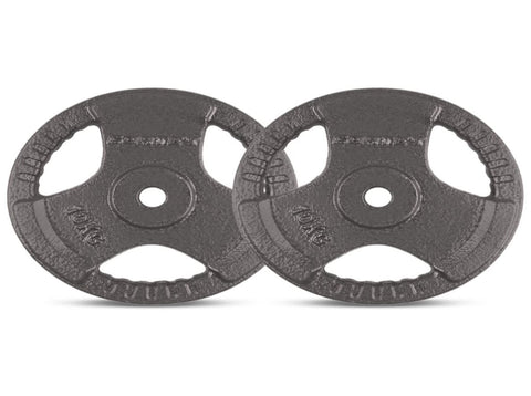 CORTEX 10kg Tri-Grip Standard Plates 25mm V420-CSST-WPSTG100-2