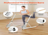 Ballet Barre, Freestanding Portable Barre Bar, Home Fitness Exercise Equipment for Abs, Arms, V952-QXLDBLWG1GHG5HME3001V0