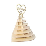 Golden Food Display Stand for Party and Wedding Ideal for Chocolates and Confectionery with Sturdy V1192-AZ-W-34253