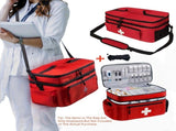 Red Blue First Aid Kit Bag Emergency Medical Storage High-Quality First Aid Bag V1106-DSZ-ERFV6984