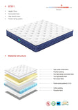 King Size DreamFoam Pocket Spring Mattress V912-ST812