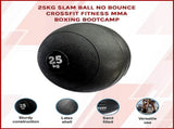 25kg Slam Ball No Bounce Crossfit Fitness MMA Boxing BootCamp V63-821673