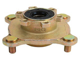 Front Disc Brake Wheel Hub Front Disc Wheel Rim Hub, Steel Alloy 4 Stud Brake Wheel Rim Hub for Go V1369-AZ3-W-16118