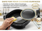 2-in-1 Air Fryer Cleaner and Spray, Powerful Kitchen Foam Spray, Multi-Use V1366-AZ2-W-11111