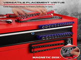 SEDY Magnetic Socket Holder Organizer Set Detachable 1/4 Drive Metric SAE Tool V465-87041