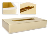 Tissue Box Innovative Rectangular 304 Stainless Steel Napkin Paper Holder Container Gold V1294-YM0721-3117210028811