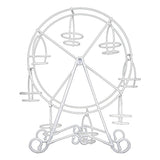 Charmed Ferris Wheel Cupcake Stand 8 Cupcakes Display Stand for Carnival and Circus Theme Party V1294-YM0717-10096315