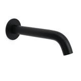 Matt Black Round Basin Faucet Bubble Water Outlet Stainless Steel Bath Tub Spout V1233-SP903BL