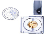 Electroplating Floor Drain Copper Floor Drain Strainer for Kitchen Bathroom Balcony V1294-YM0901-3112210049211