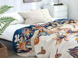 Pure Cotton Multi-Layer Gauze Blanket - Lightweight, Ultra-Breathable, V888-ELOSUNG39427