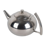2L 201 Stainless Steel Teapot Coffee Tea Pot Kettle with Removable Infuser Filter V1294-YM0722-JY02106