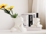 Simple Ceramic Vase Flower Arrangement Decorative Vase Living Room Ornament V1294-YM0714-211230TW01-2